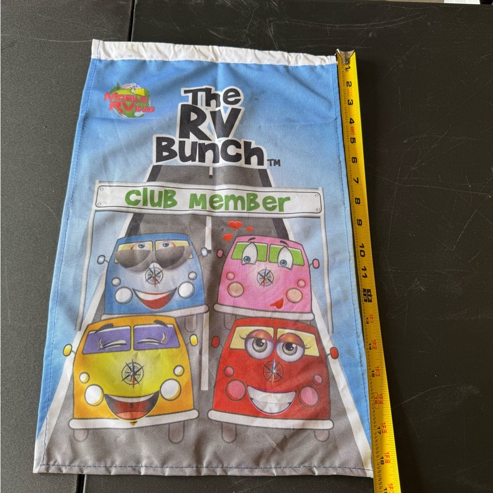 The RV Bunch Club Member Flag